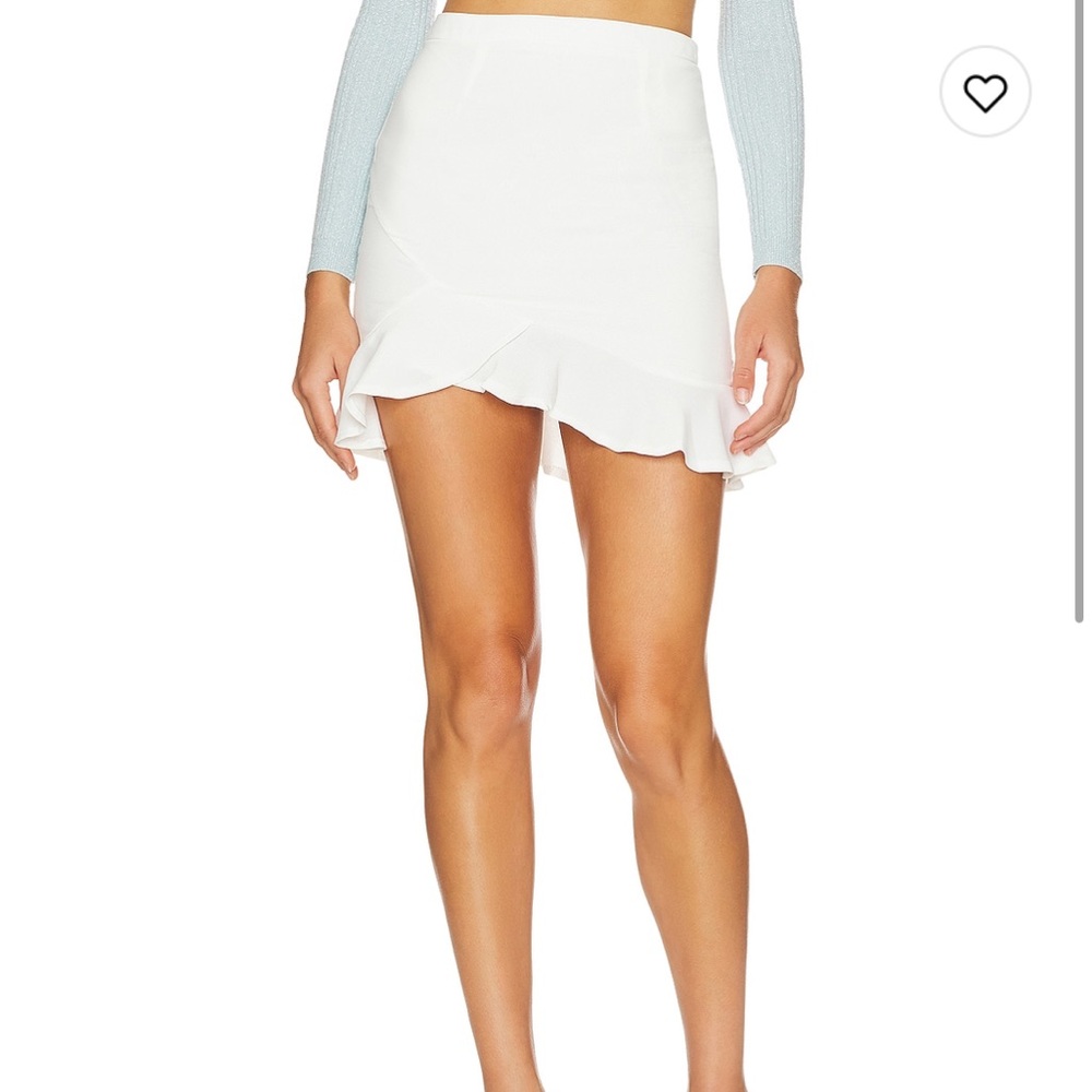 Superdown Milan Mini Ruffle Skirt